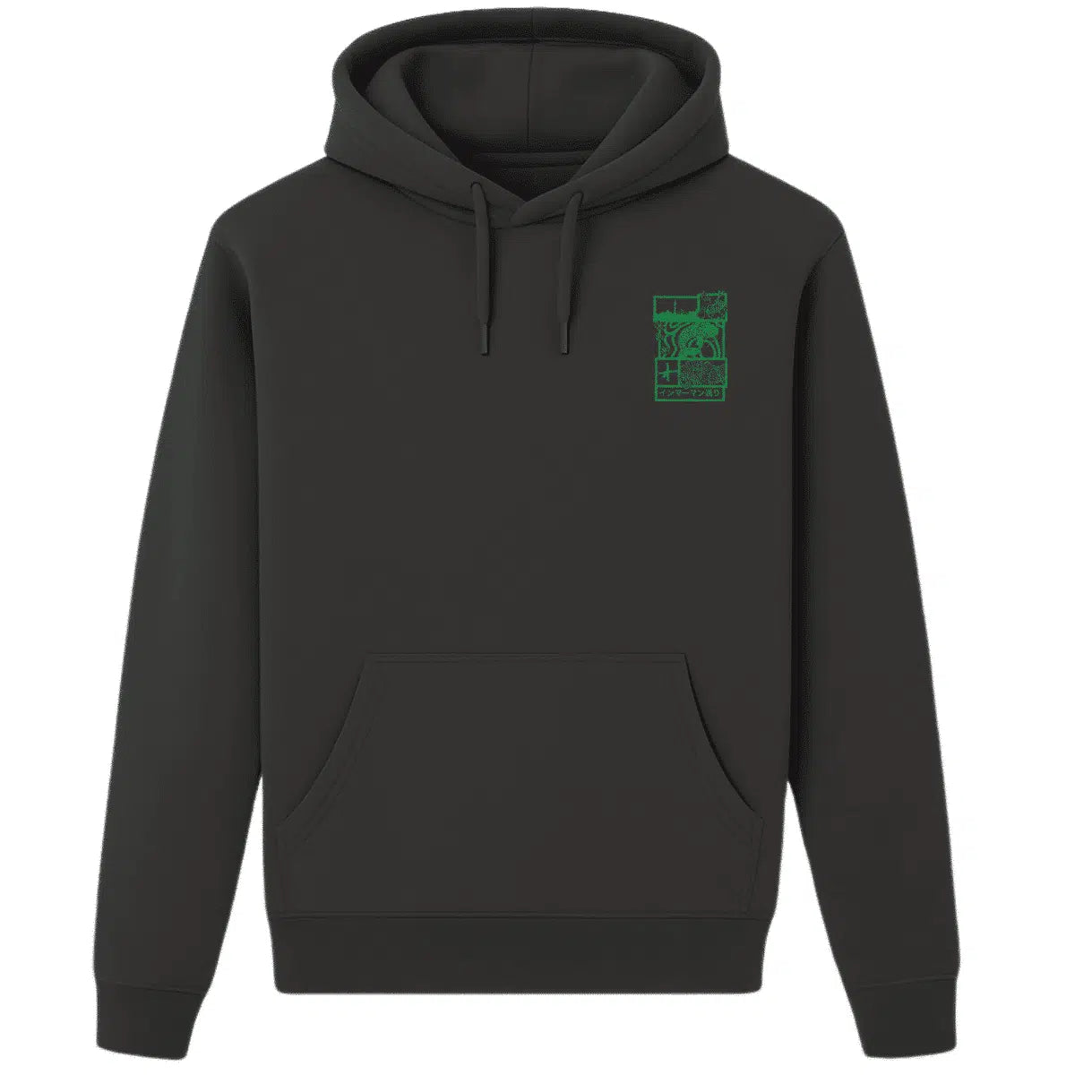 Hoodie Japan Koi grün