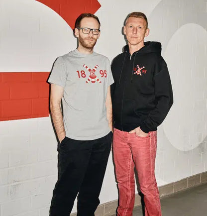 Hoodie mit Zipper "Fortuna x Radschläger" Men schwarz