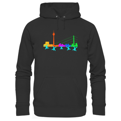 Skyline - Rainbow - Organic Basic Hoodie