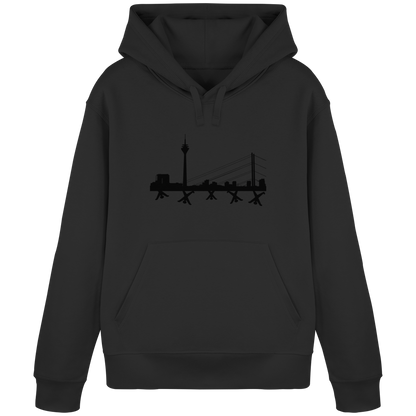 Skyline - Black - Organic Basic Hoodie