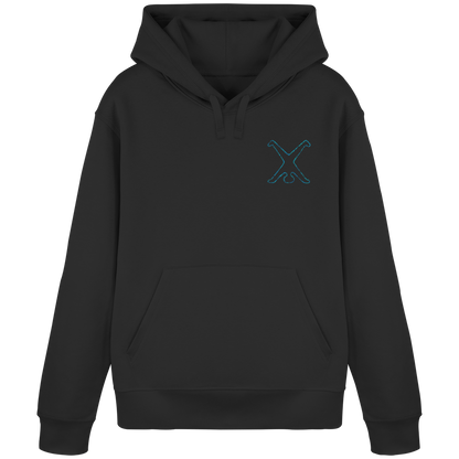 Blue Dust - Organic Basic Hoodie