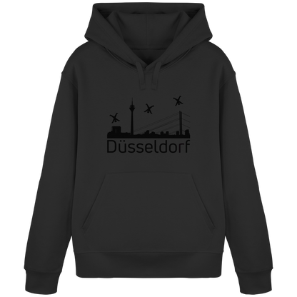 Skyline - Düsseldorf Black - Organic Basic Hoodie