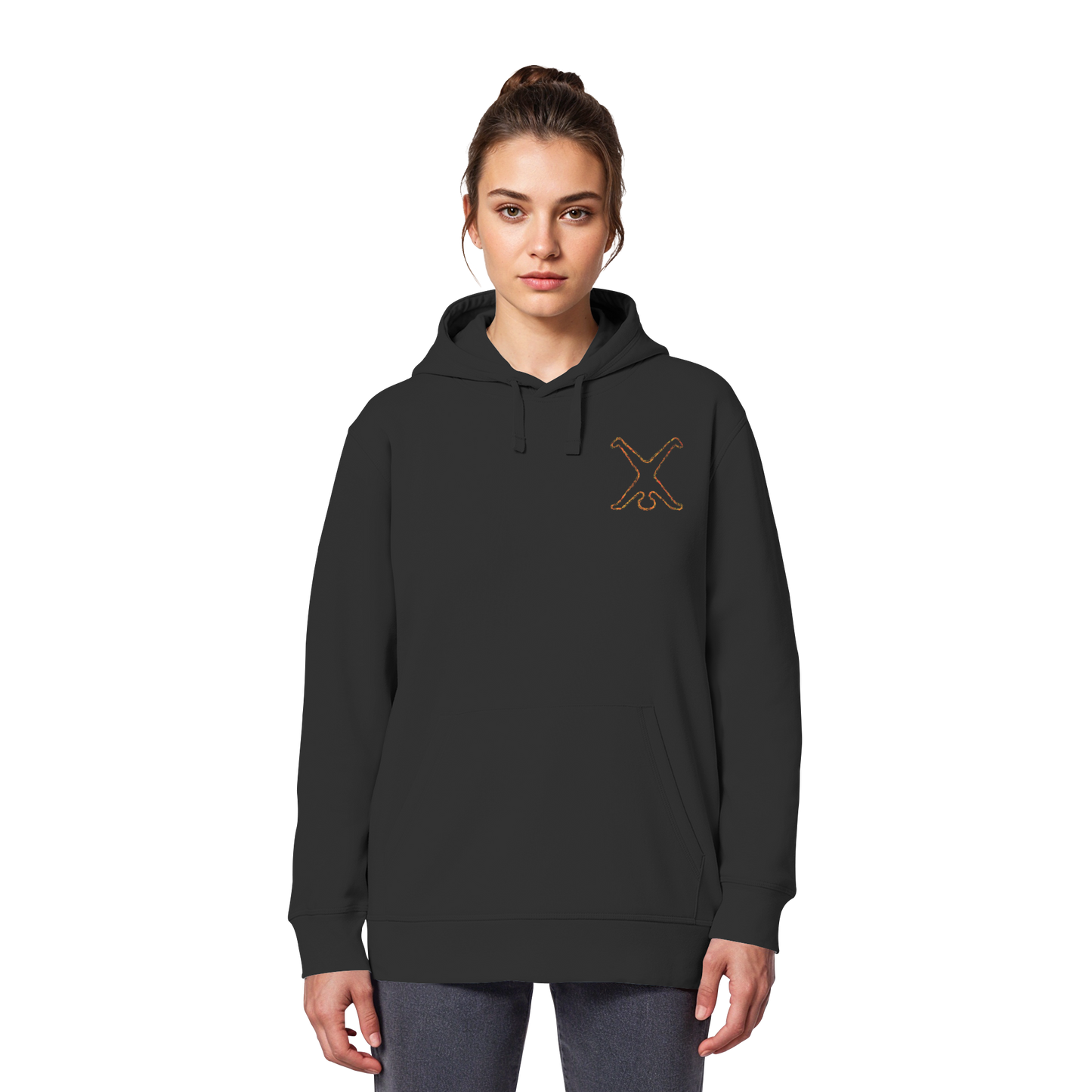Orange Dust - Organic Basic Hoodie