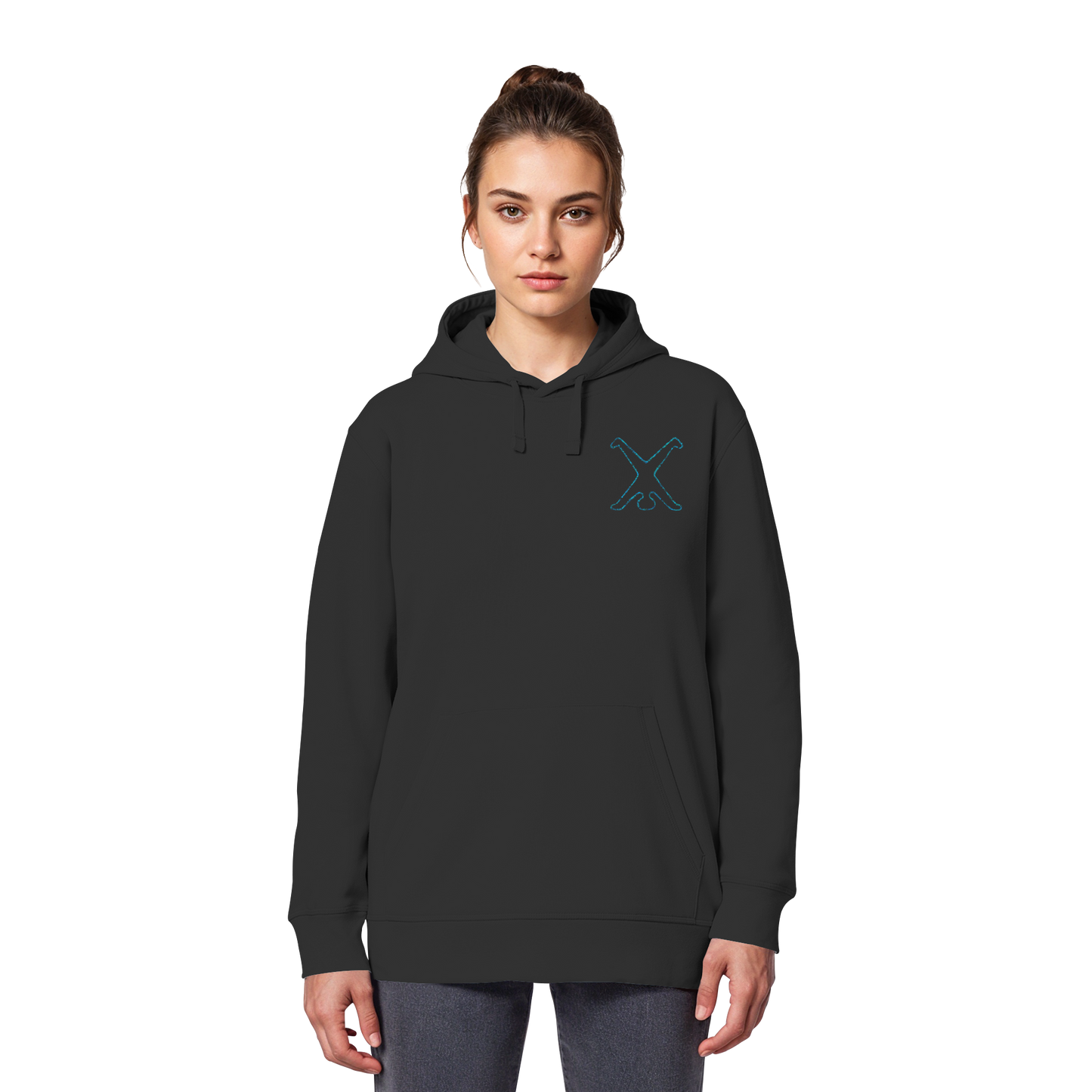 Blue Dust - Organic Basic Hoodie