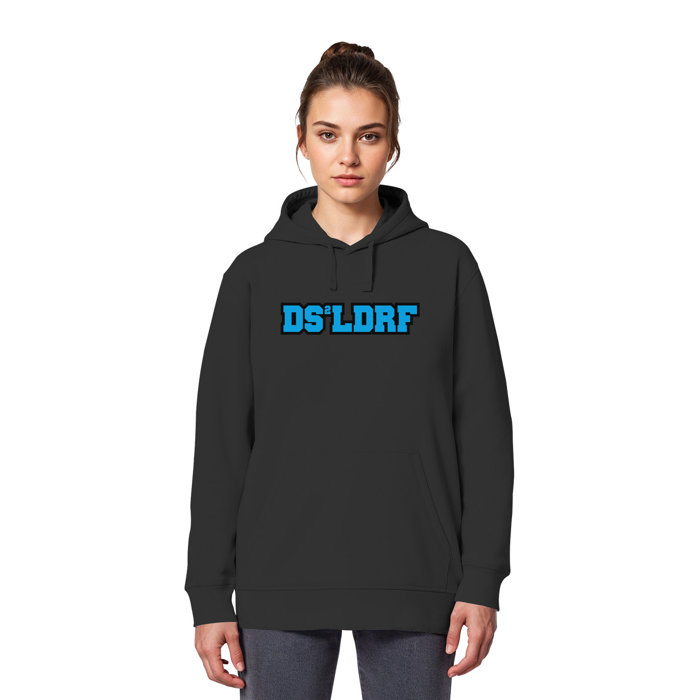 DS²LDRF - Blue Signal Drop - Organic Basic Hoodie