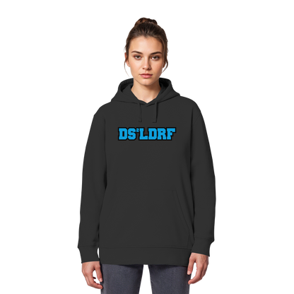 DS²LDRF - Blue Signal Drop - Organic Basic Hoodie