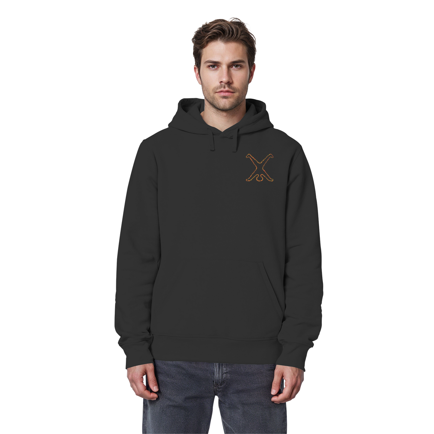 Orange Dust - Organic Basic Hoodie