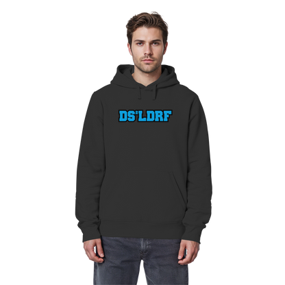DS²LDRF - Blue Signal Drop - Organic Basic Hoodie