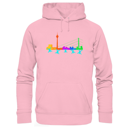 Skyline - Rainbow - Organic Basic Hoodie