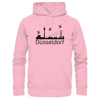 Skyline - Düsseldorf Black - Organic Basic Hoodie