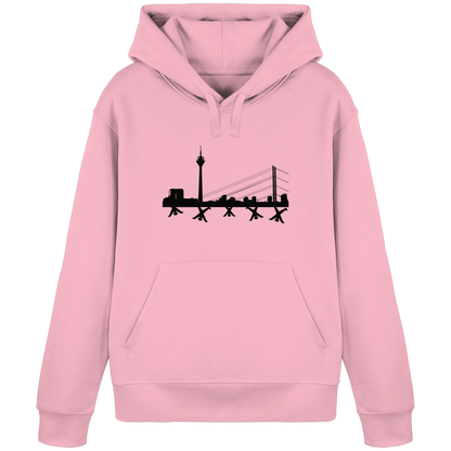 Skyline - Black - Organic Basic Hoodie