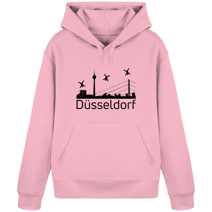 Skyline - Düsseldorf Black - Organic Basic Hoodie