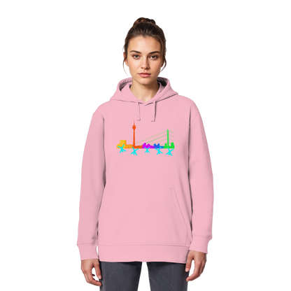 Skyline - Rainbow - Organic Basic Hoodie