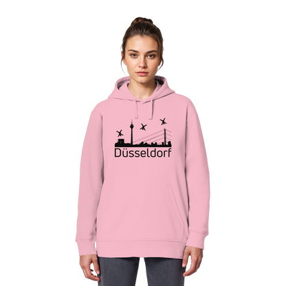 Skyline - Düsseldorf Black - Organic Basic Hoodie