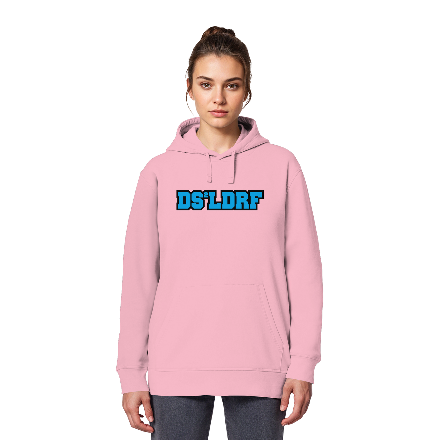 DS²LDRF - Blue Signal Drop - Organic Basic Hoodie