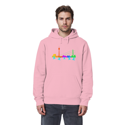 Skyline - Rainbow - Organic Basic Hoodie