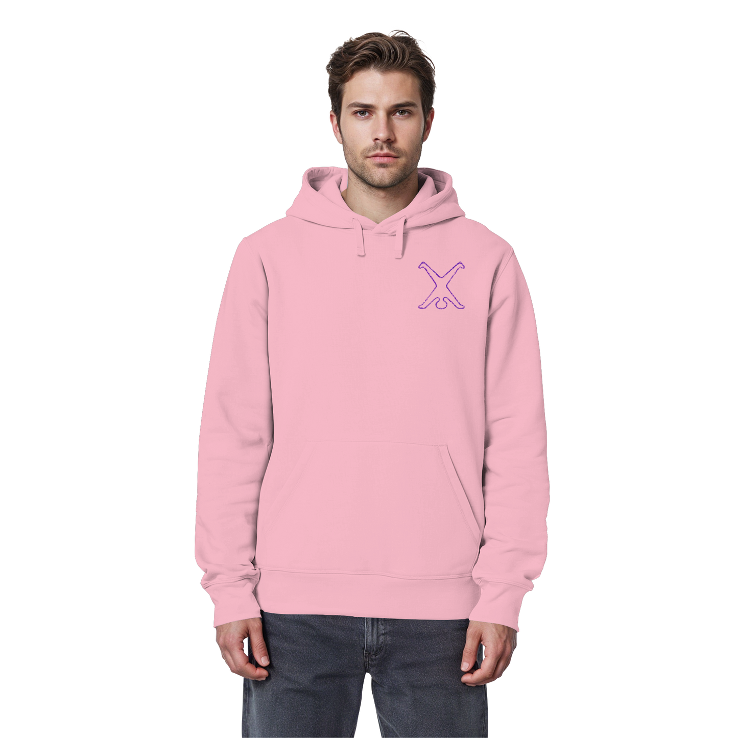 Purple Dust - Organic Basic Hoodie