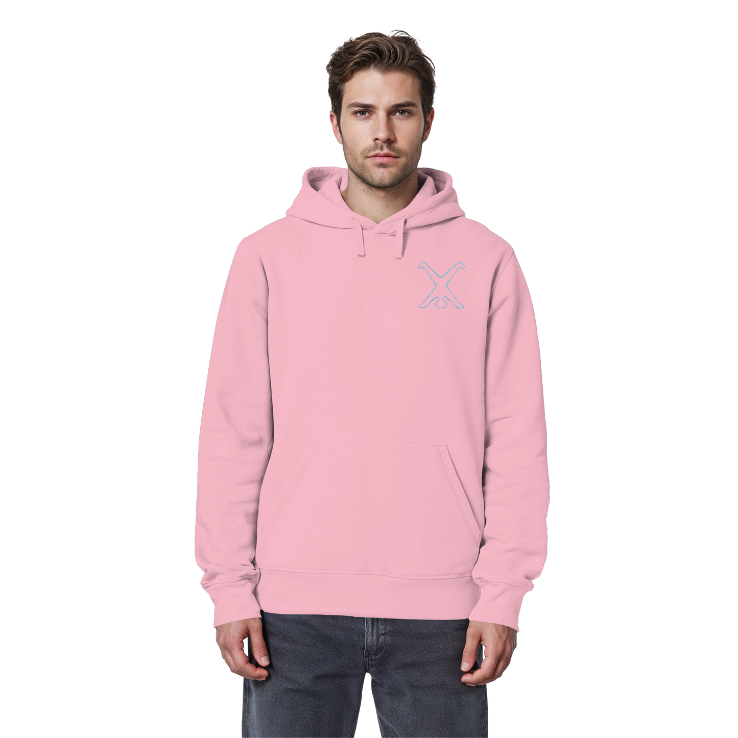 Blue Dust - Organic Basic Hoodie