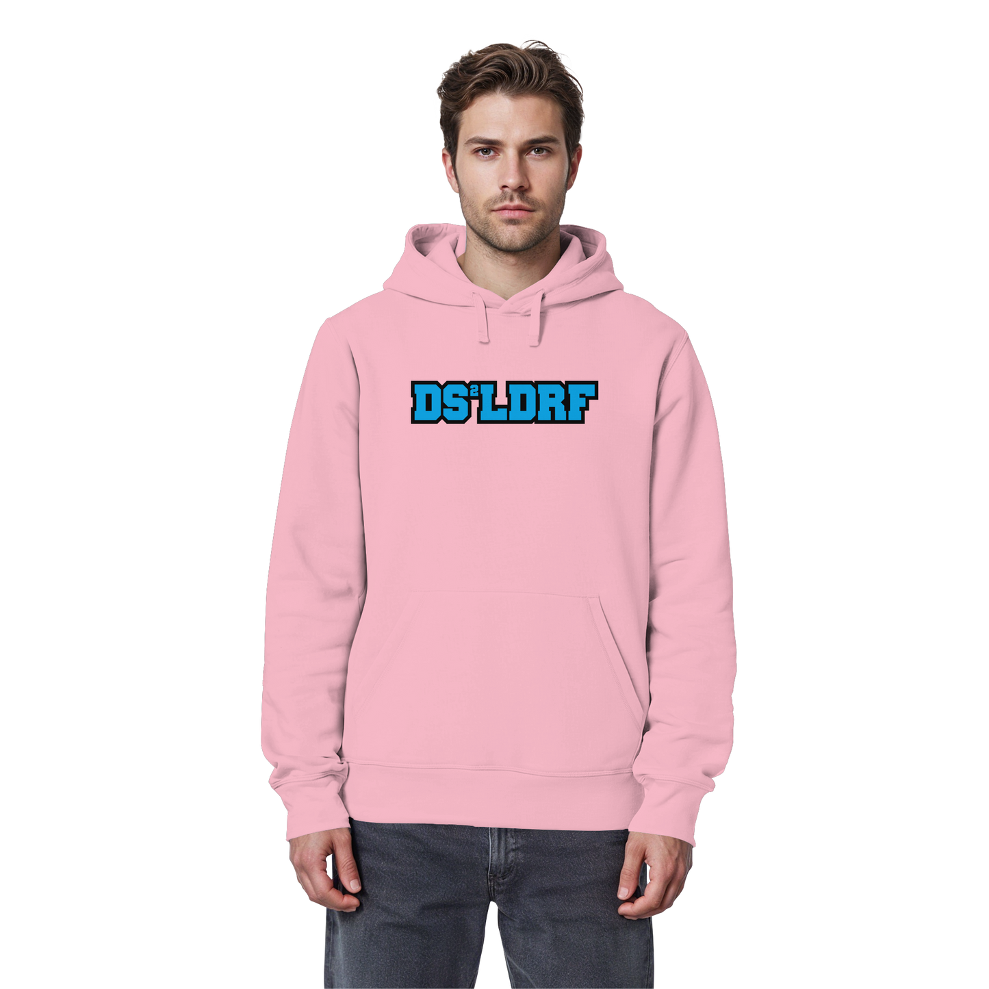 DS²LDRF - Blue Signal Drop - Organic Basic Hoodie