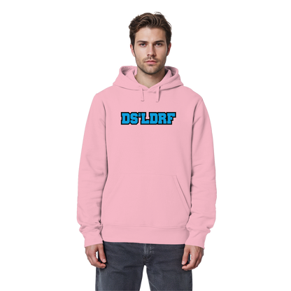 DS²LDRF - Blue Signal Drop - Organic Basic Hoodie