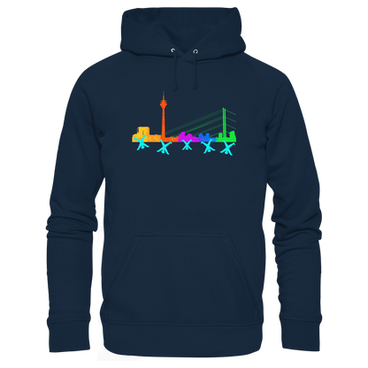 Skyline - Rainbow - Organic Basic Hoodie