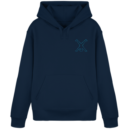 Blue Dust - Organic Basic Hoodie