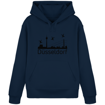 Skyline - Düsseldorf Black - Organic Basic Hoodie