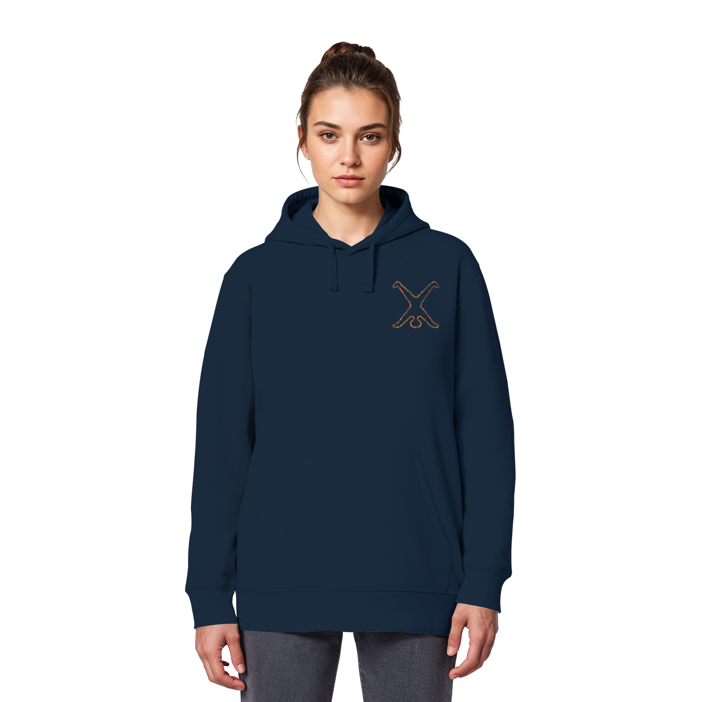 Orange Dust - Organic Basic Hoodie