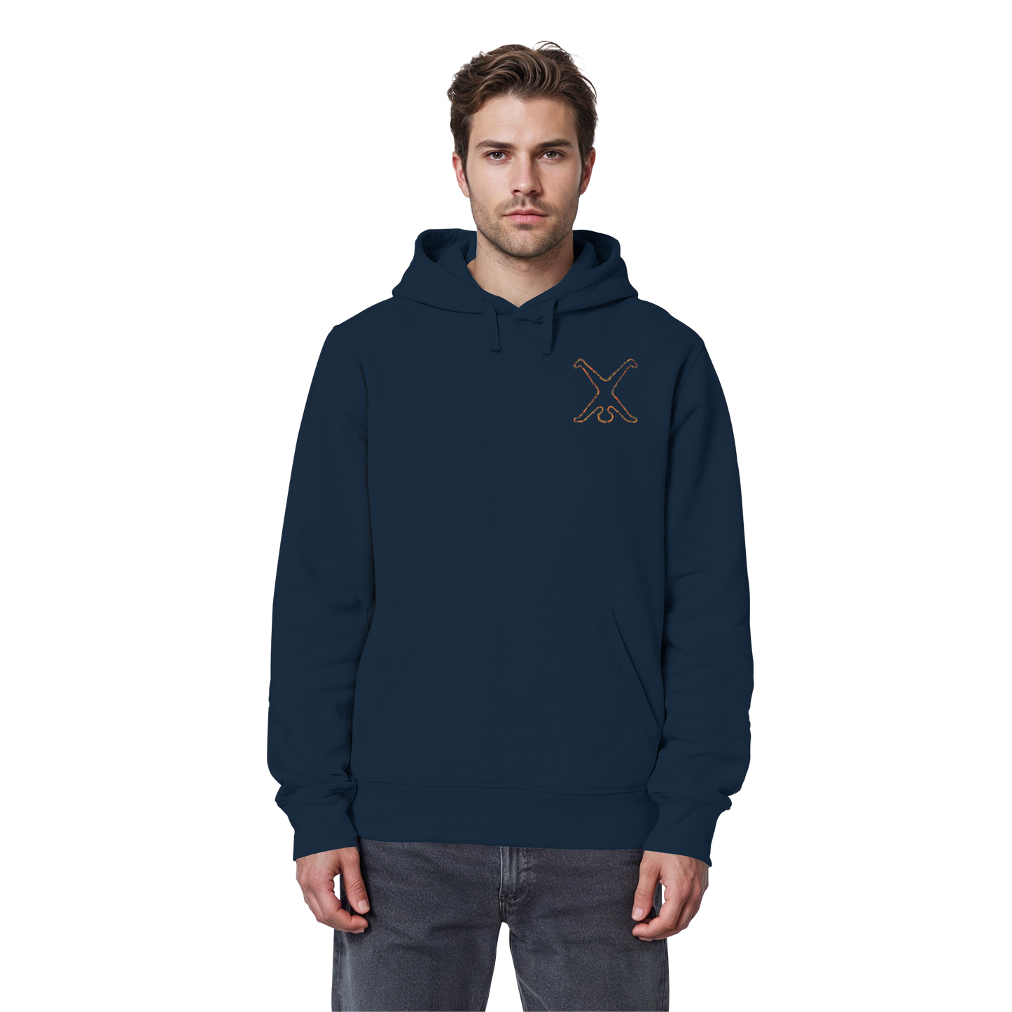 Orange Dust - Organic Basic Hoodie
