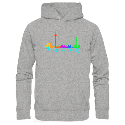 Skyline - Rainbow - Organic Basic Hoodie
