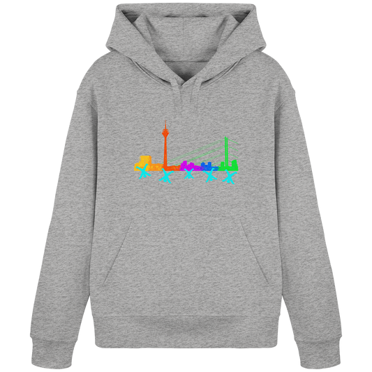 Skyline - Rainbow - Organic Basic Hoodie