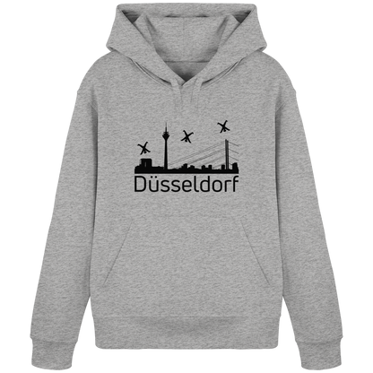 Skyline - Düsseldorf Black - Organic Basic Hoodie
