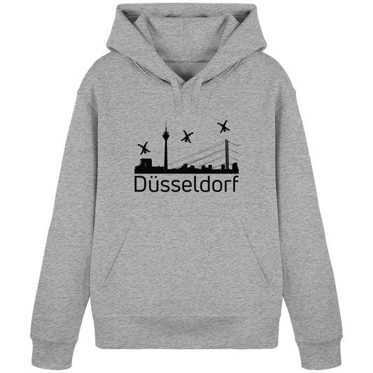 Skyline - Düsseldorf Black - Organic Basic Hoodie