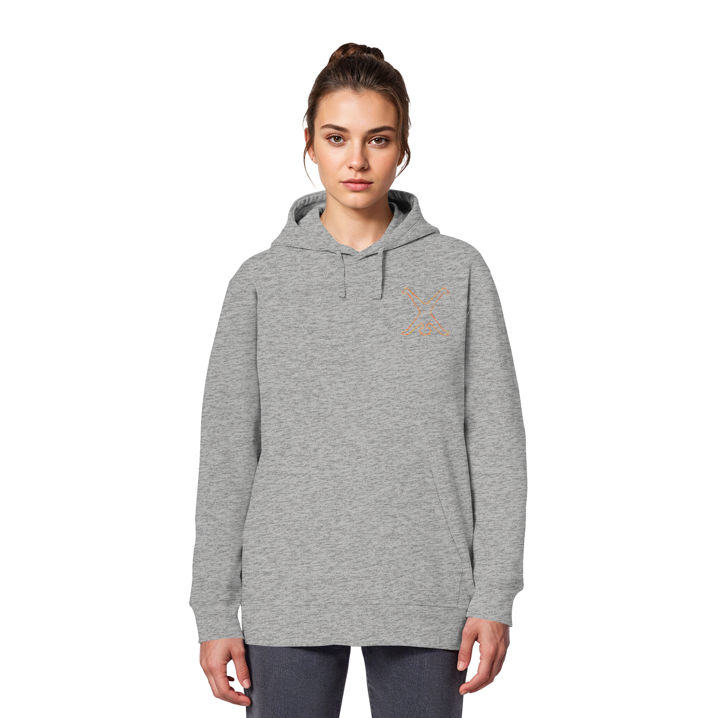 Orange Dust - Organic Basic Hoodie