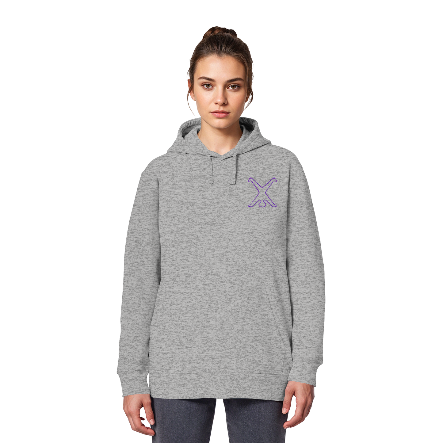 Purple Dust - Organic Basic Hoodie