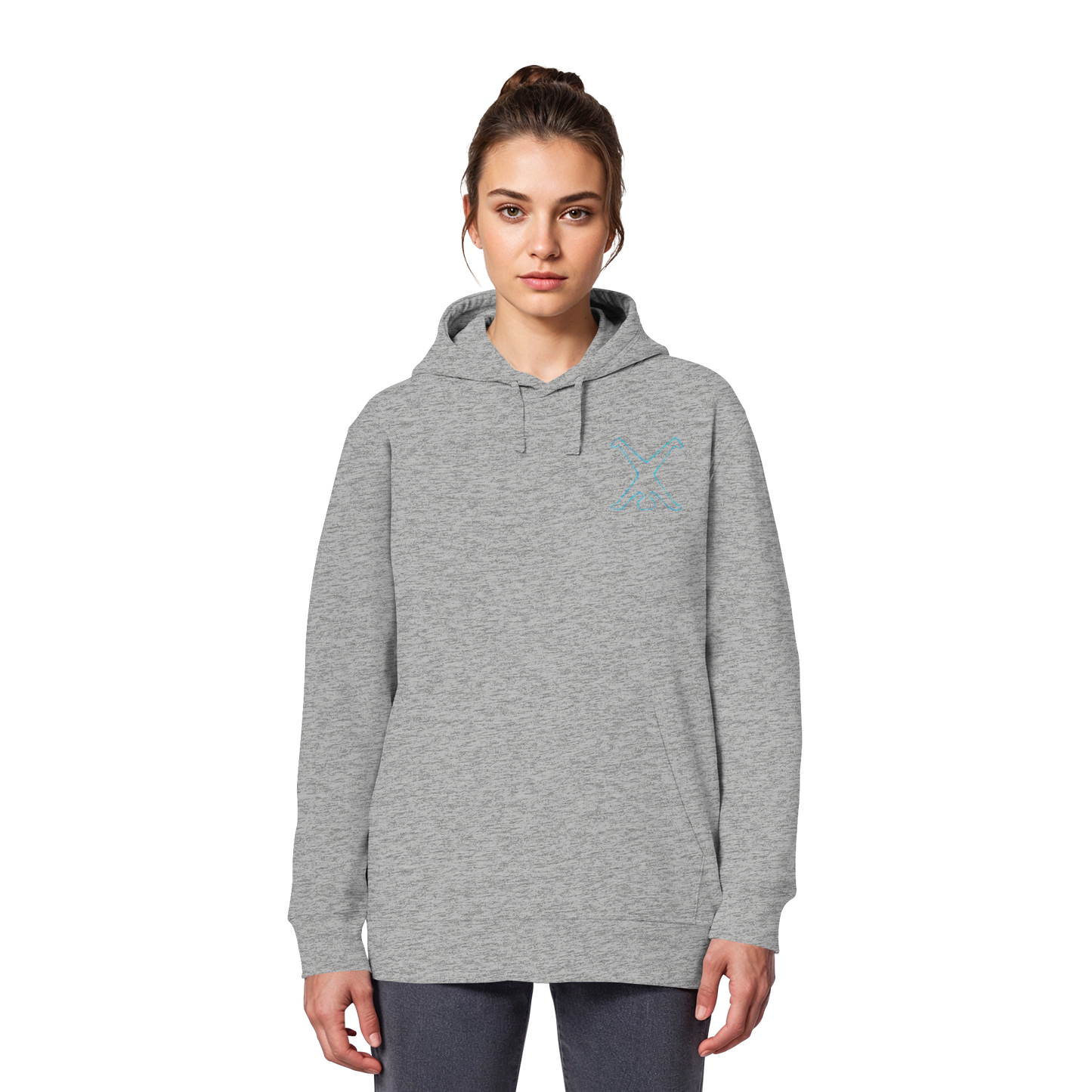 Blue Dust - Organic Basic Hoodie