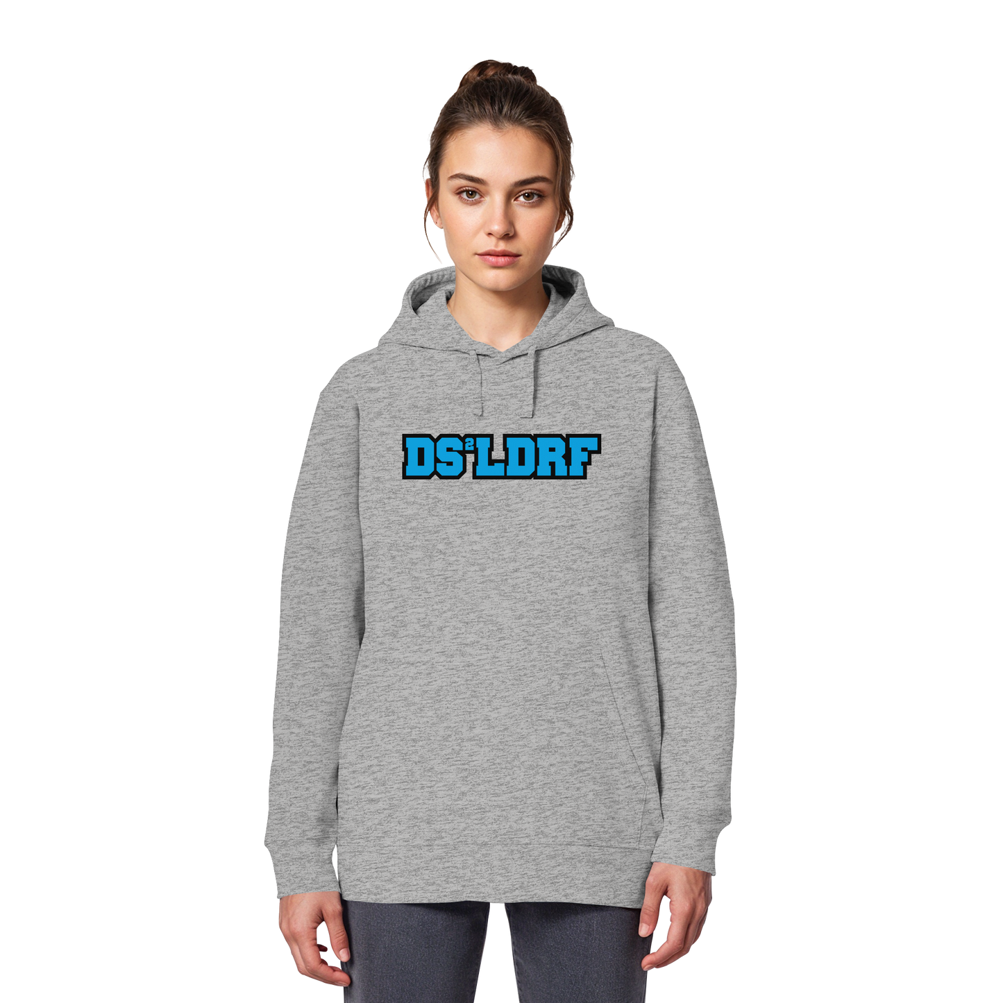 DS²LDRF - Blue Signal Drop - Organic Basic Hoodie