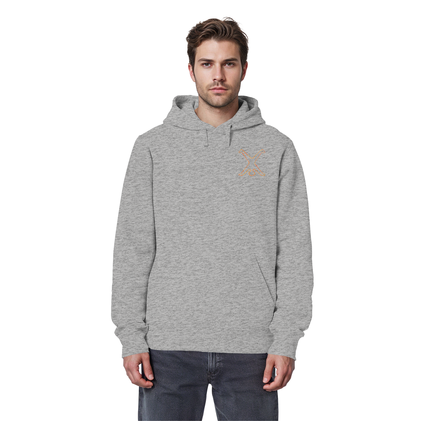 Orange Dust - Organic Basic Hoodie