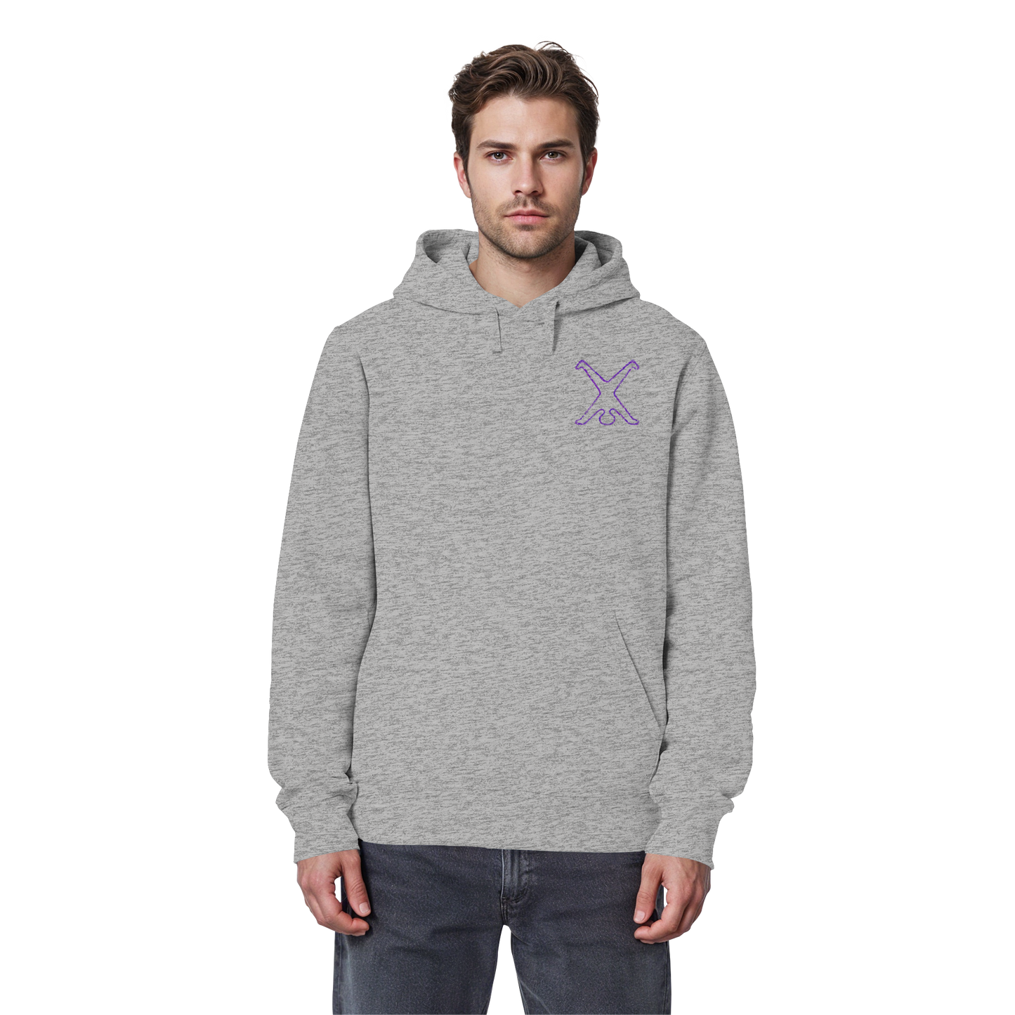 Purple Dust - Organic Basic Hoodie
