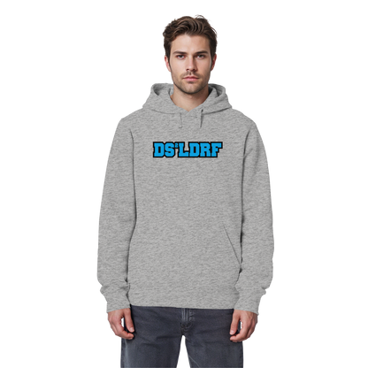 DS²LDRF - Blue Signal Drop - Organic Basic Hoodie