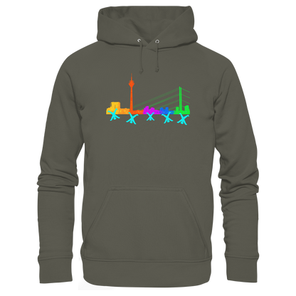 Skyline - Rainbow - Organic Basic Hoodie