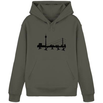 Skyline - Black - Organic Basic Hoodie
