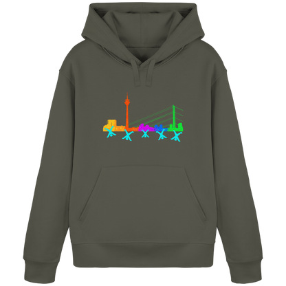 Skyline - Rainbow - Organic Basic Hoodie