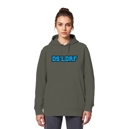 DS²LDRF - Blue Signal Drop - Organic Basic Hoodie