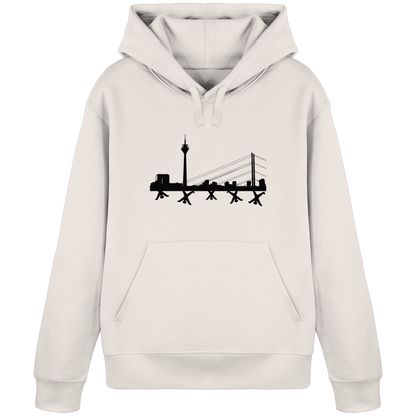 Skyline - Black - Organic Basic Hoodie