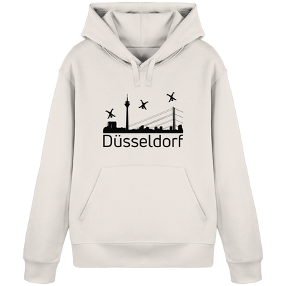 Skyline - Düsseldorf Black - Organic Basic Hoodie