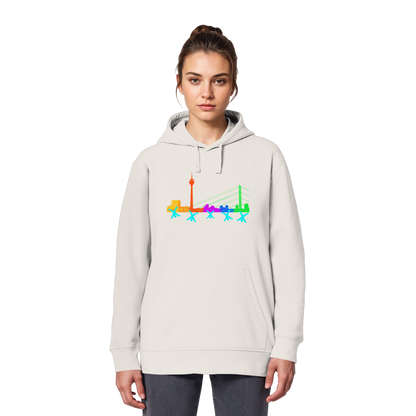 Skyline - Rainbow - Organic Basic Hoodie
