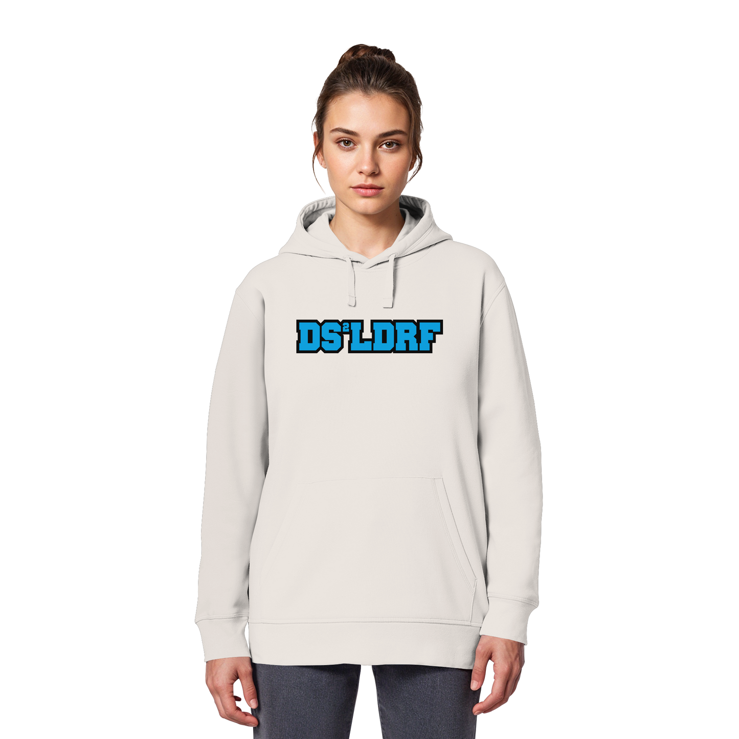 DS²LDRF - Blue Signal Drop - Organic Basic Hoodie