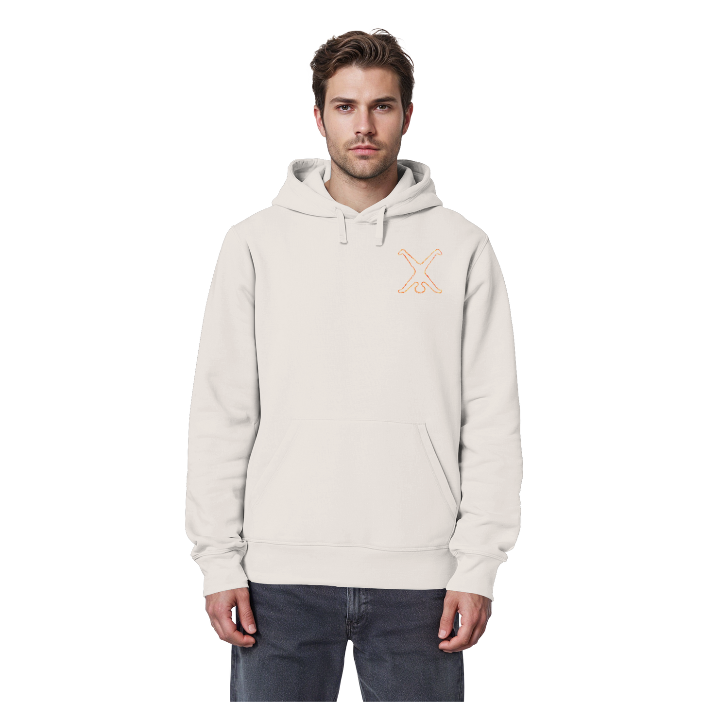 Orange Dust - Organic Basic Hoodie