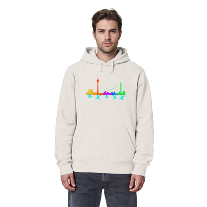Skyline - Rainbow - Organic Basic Hoodie